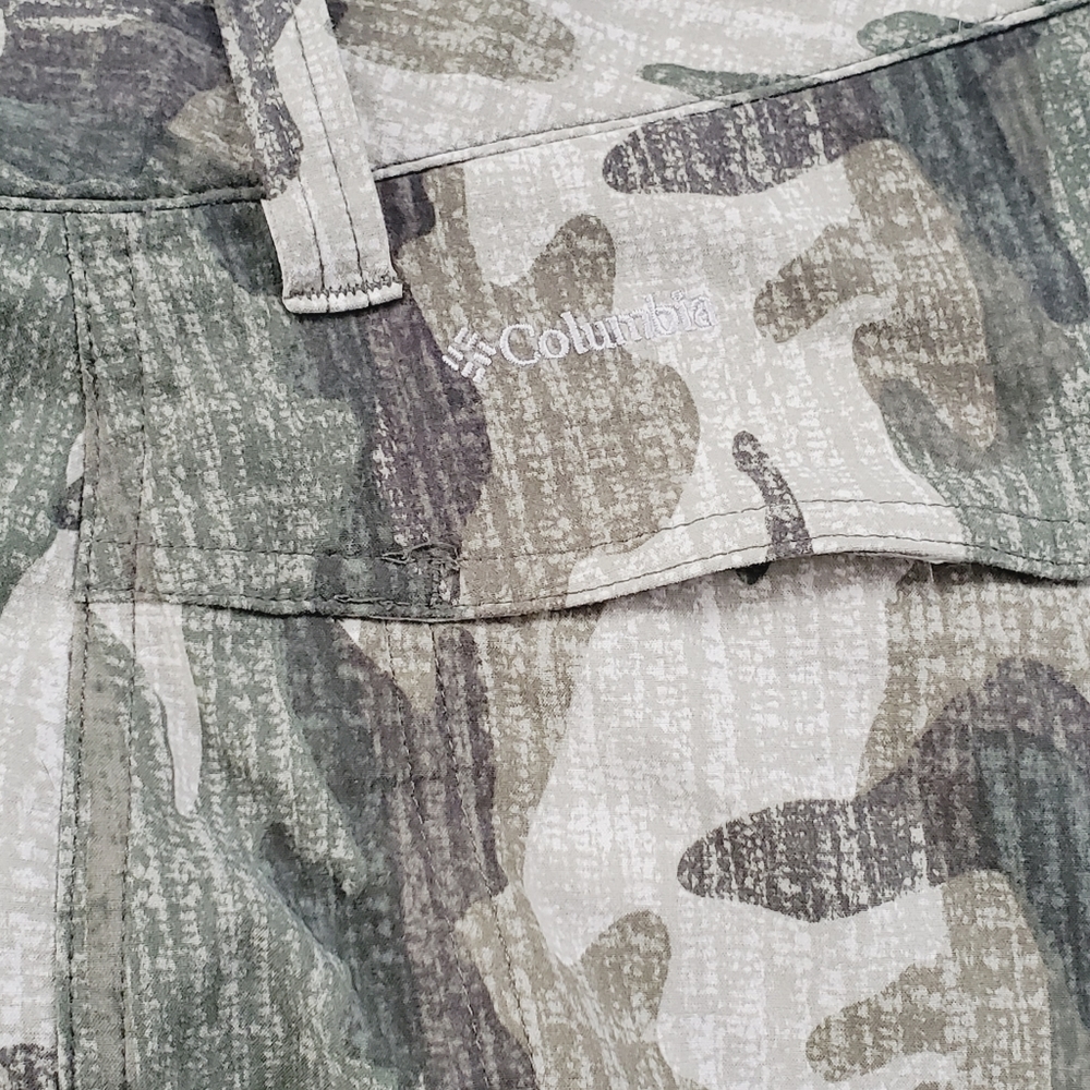 Columbia Omni Shield Camouflage Shorts Size 2 - Picture 4 of 5